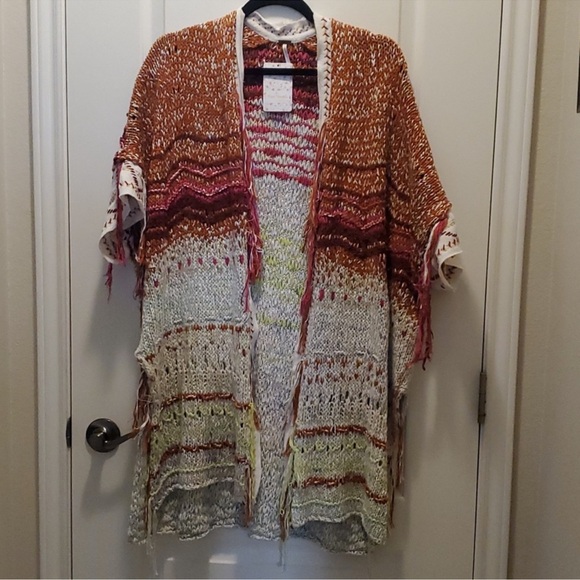 NWT Free People Desert Dream Combo Knit Sweater - Picture 1 of 7